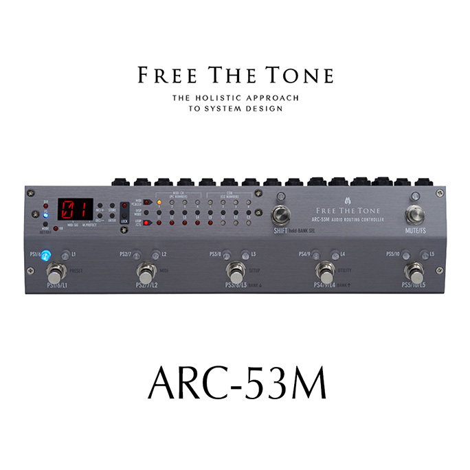 Free The Tone <br>ARC-53M(S) Audio Routing Controller