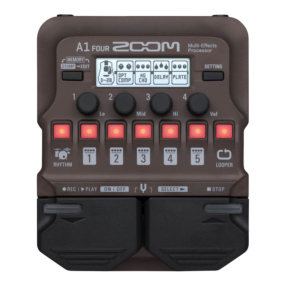 ZOOM <br>A1 FOUR Acoustic Multi-Effects Processor