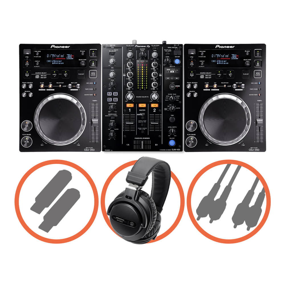 Pioneer DJ <br>CDJ-350 Beat FX set