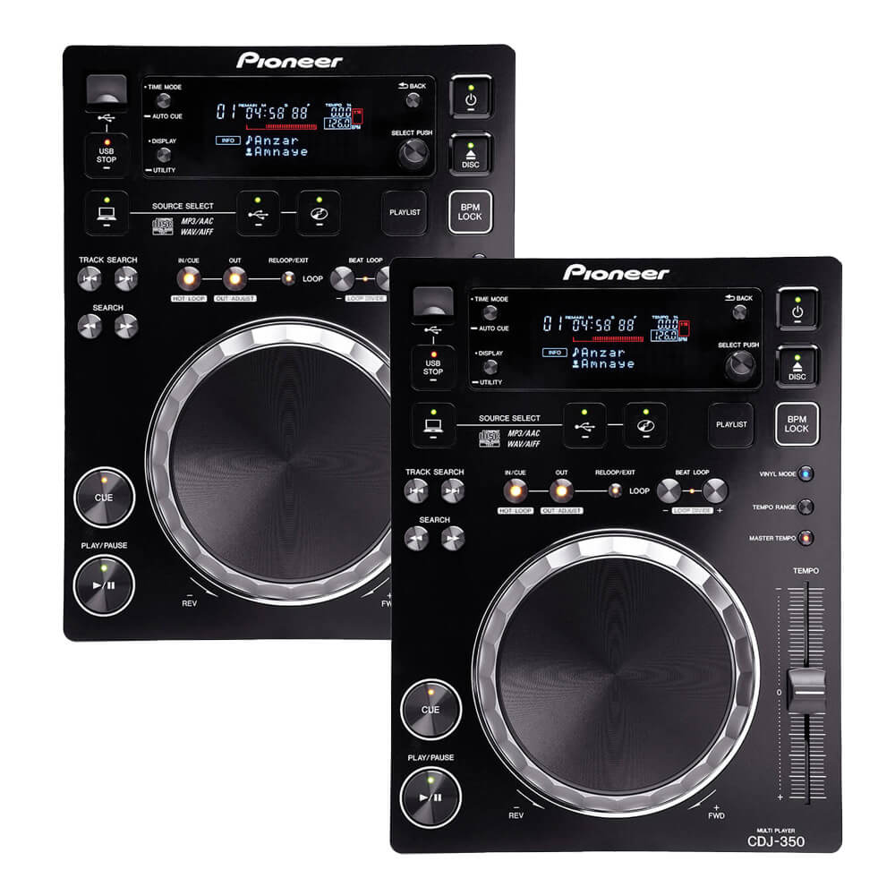 Pioneer DJ <br>CDJ-350 Twin set
