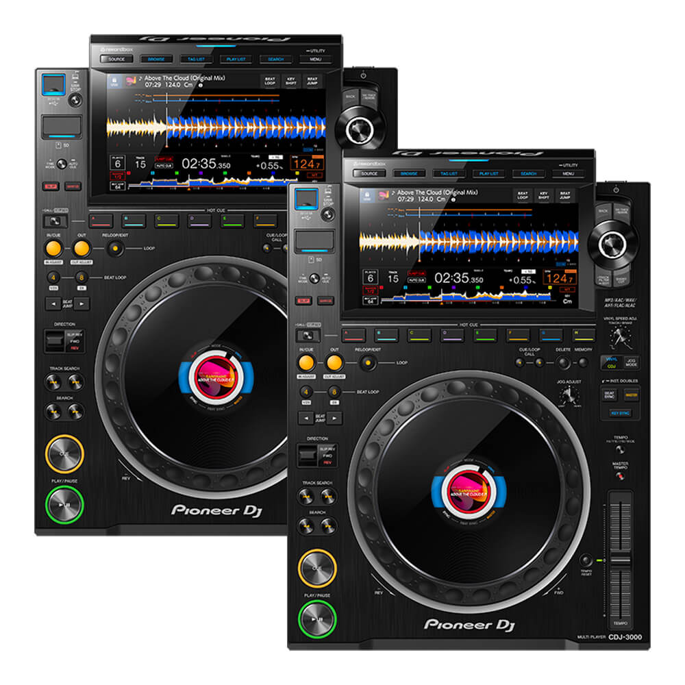 Pioneer DJ <br>CDJ-3000 Twin set
