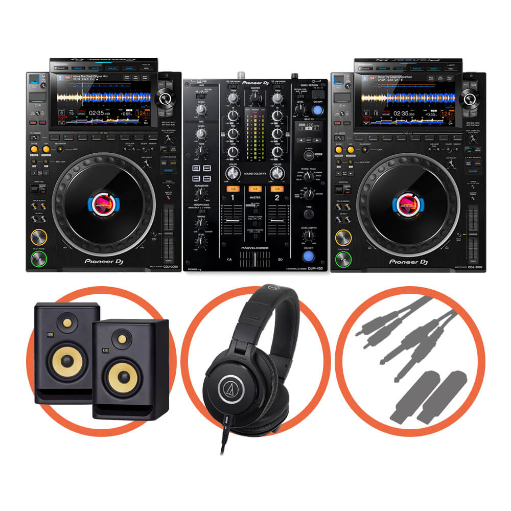 Pioneer DJ <br>CDJ-3000 Beat FX Plus set