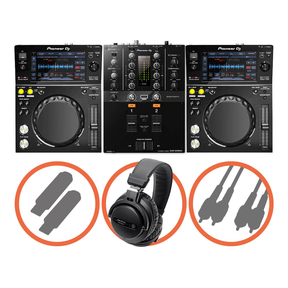 Pioneer DJ <br>XDJ-700 Scratch set