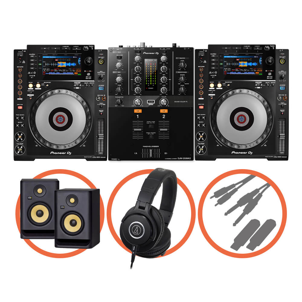 Pioneer DJ <br>CDJ-900NXS Scratch Plus set