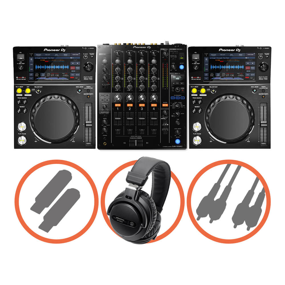 Pioneer DJ <br>XDJ-700 Club House set