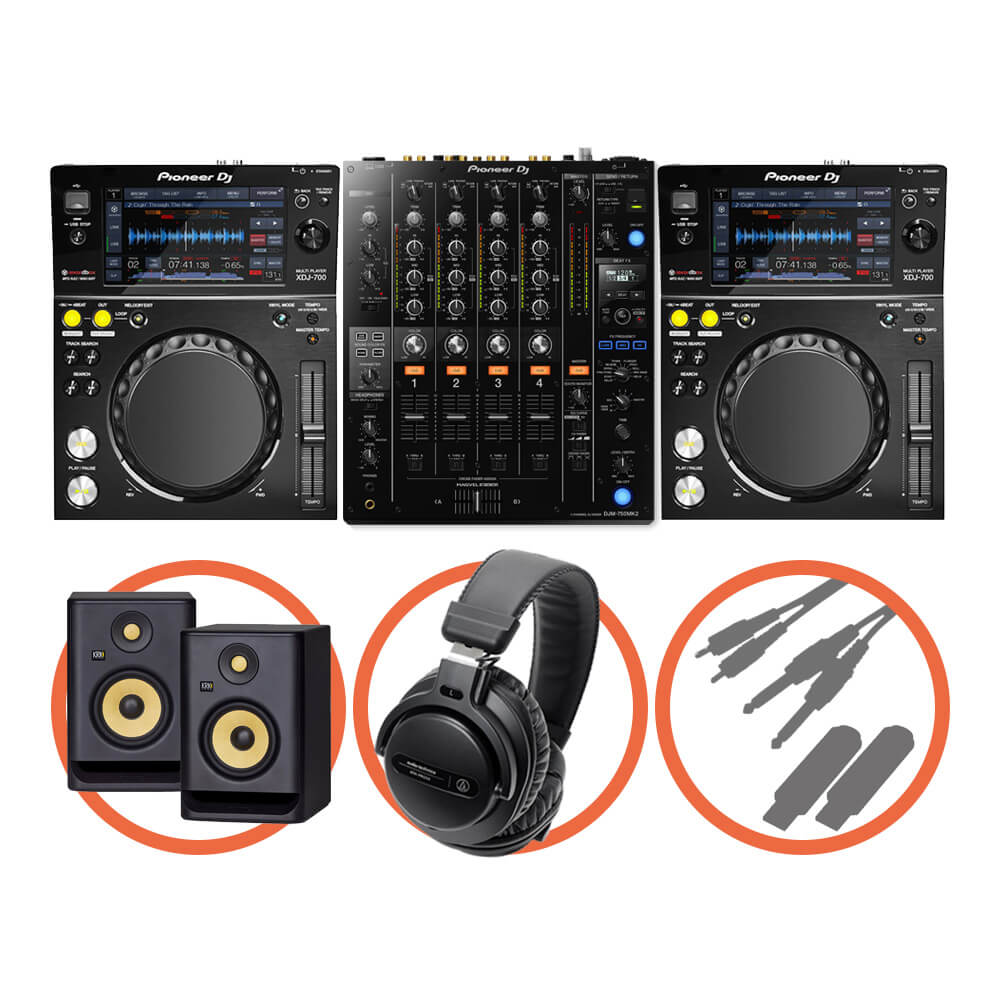 Pioneer DJ <br>XDJ-700 Club House Plus set
