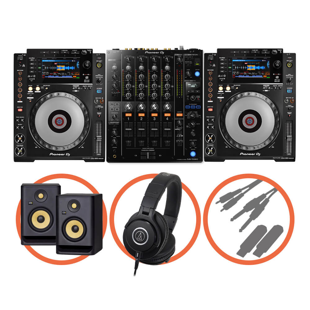 Pioneer DJ <br>CDJ-900NXS Club House Plus set