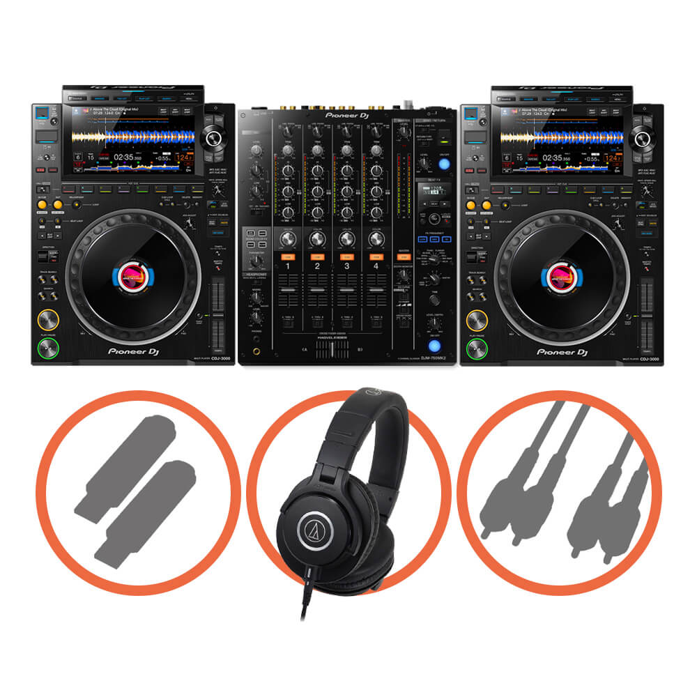 Pioneer DJ <br>CDJ-3000 Club House set