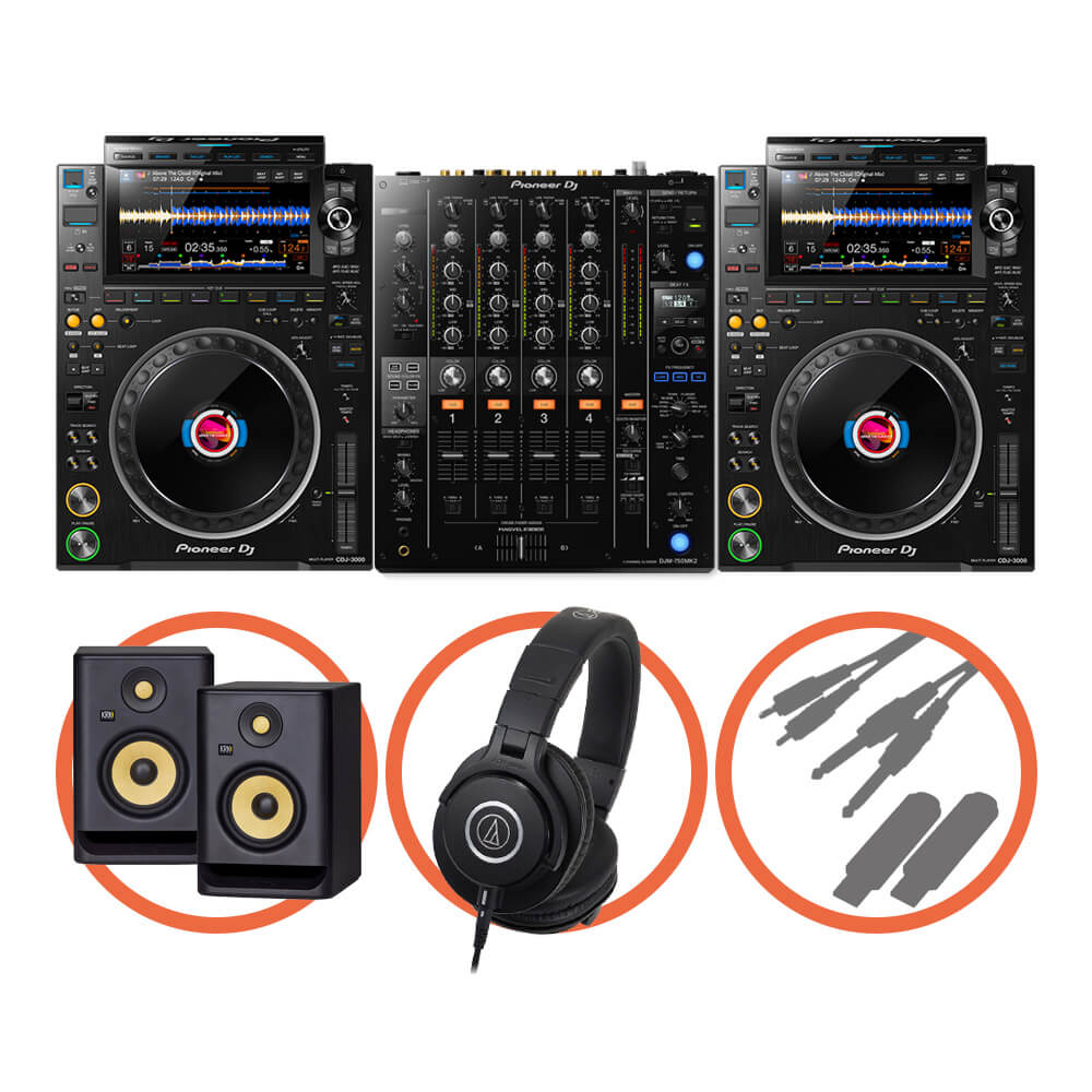 Pioneer DJ <br>CDJ-3000 Club House Plus set