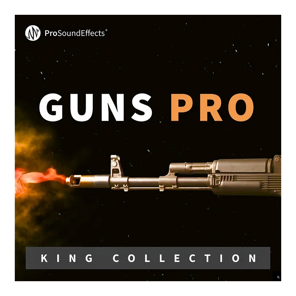 Pro Sound Effects <br>King Collection: Guns Pro