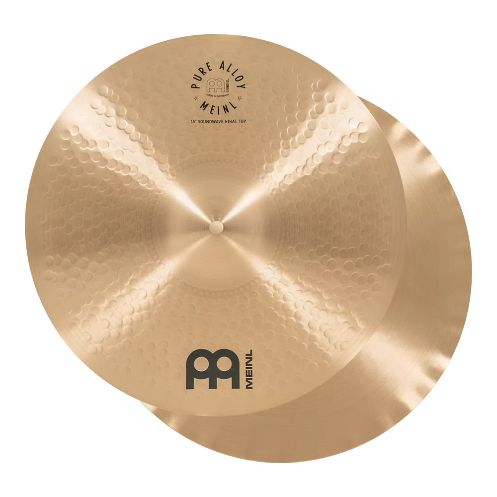 MEINL <br>15" Pure Alloy Soundwave Hihats [PA15SWH]