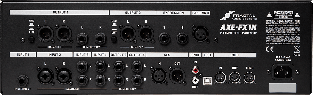 Fractal Audio Systems Axe-Fx III MARK II - 世界最高峰のオールインワンプロセッサー