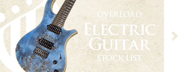 Overload エレキギターの在庫を確認する
