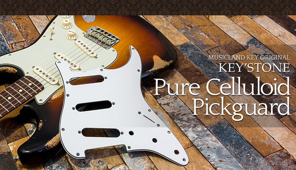 KEY'STONE Pure Celluloid Pickguard