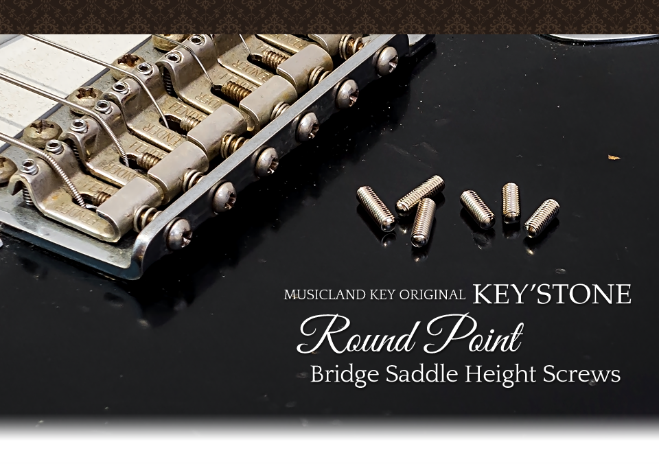 KEY'STONE Round Point Bridge Saddle Height Screws