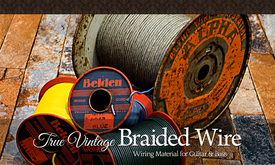 True Vintage Braided Wire