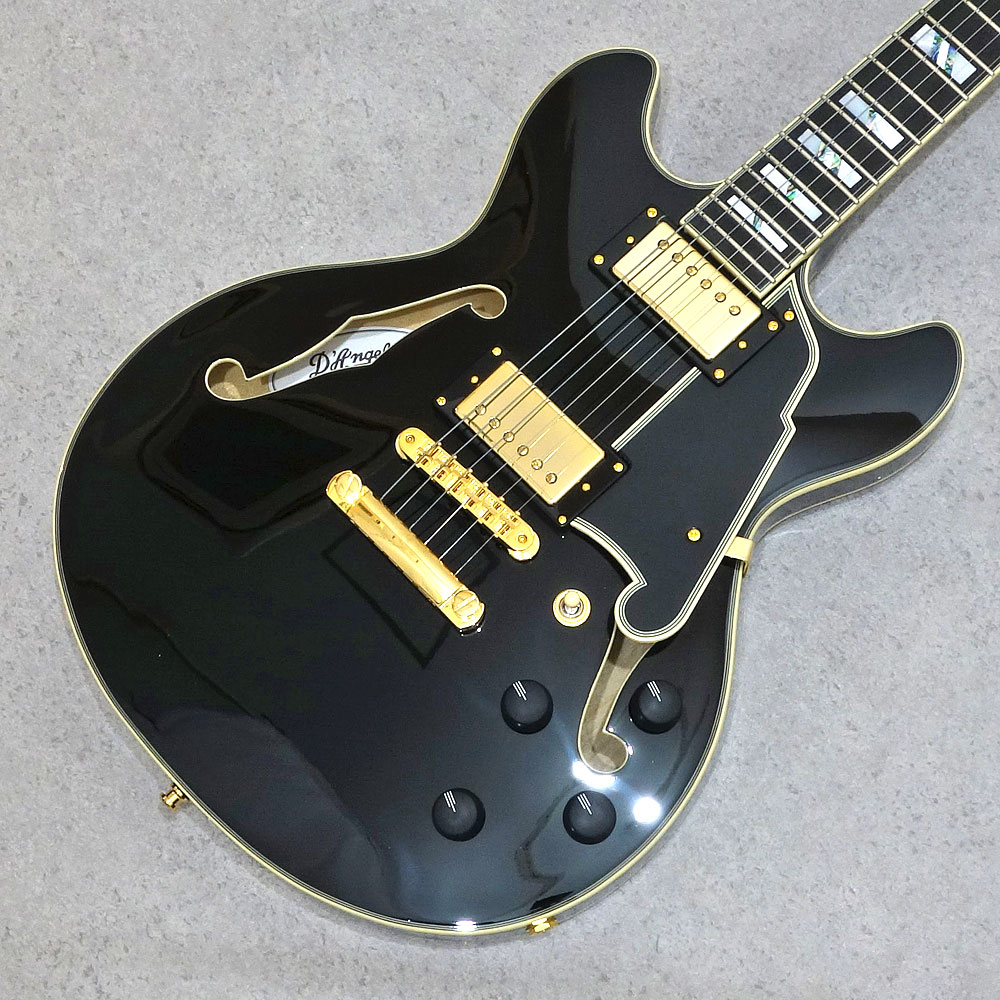 D'Angelico <br>Excel Mini DC Solid Black