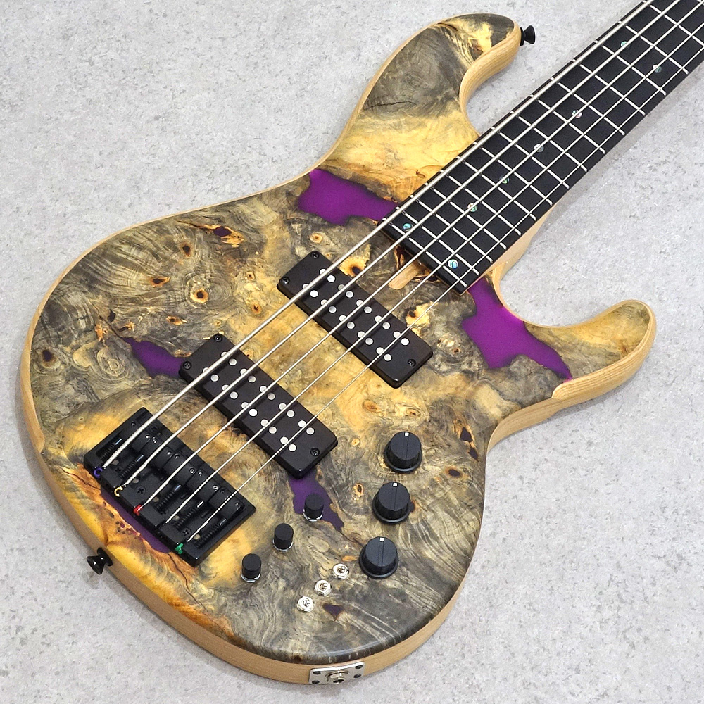 dragonfly <br>CHB5/345 Custom Buckeye Burl/Ash Purple Resin