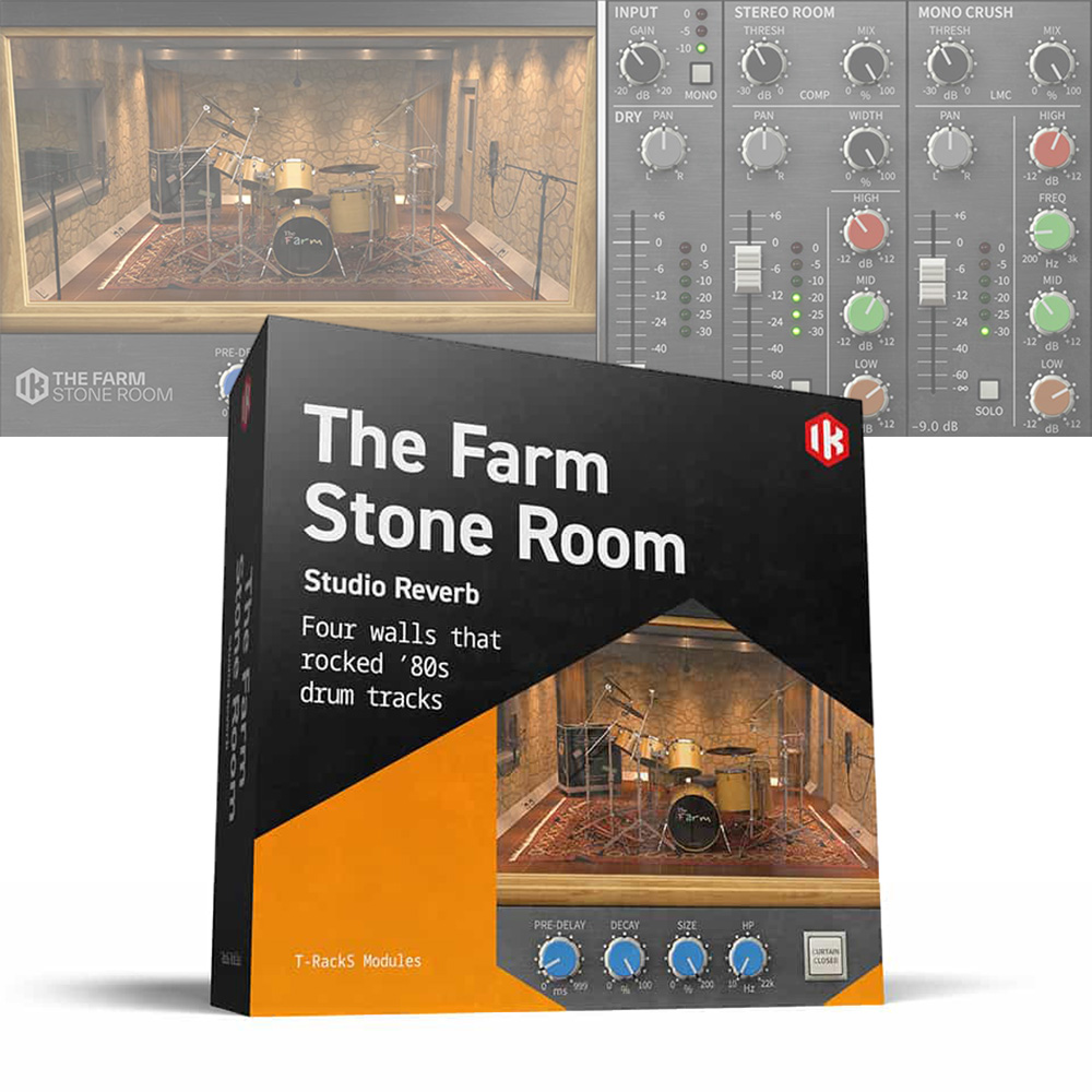 IK Multimedia <br>T-RackS The Farm Stone Room