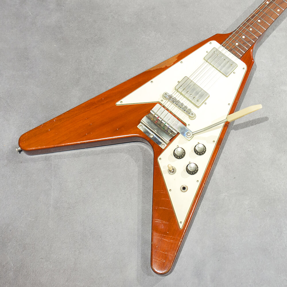 Fullertone Guitars <br>VIP LINE FANGLE VEE 60 Vibrola Heavy Rusted Cherry Red