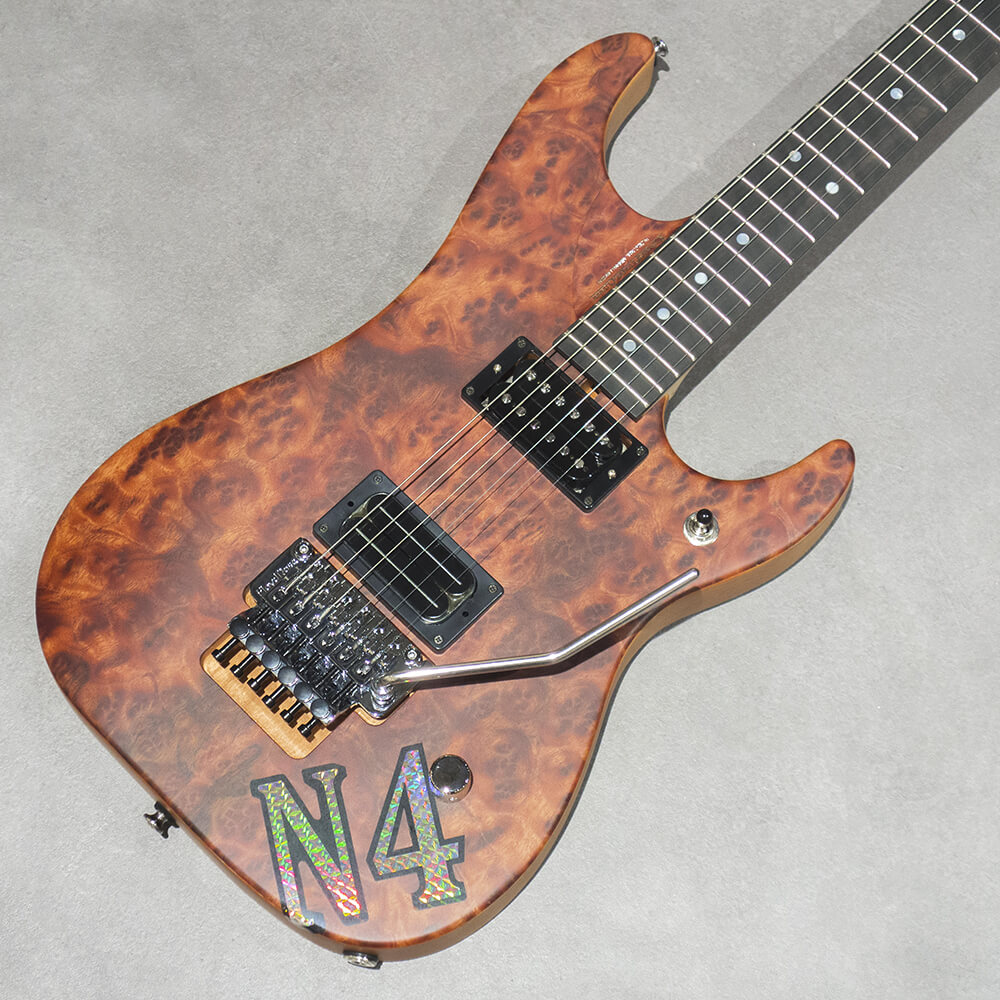 Washburn <br>USA N4-Nuno Burl Maple #2506514