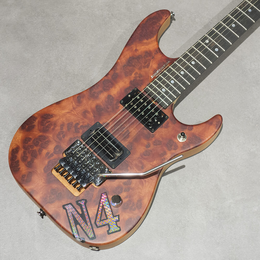 Washburn <br>USA N4-Nuno Burl Maple #2506514