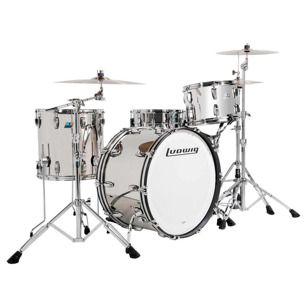 Ludwig <br>Limited Edition Stenless Steel Drum Shell Pack "PRO BEAT"
