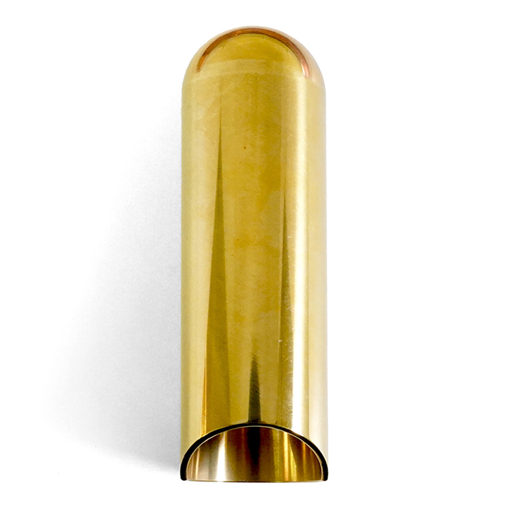 The Rock Slide <br>Balltip Guitar Slide Brass Medium [BTRS-MB]