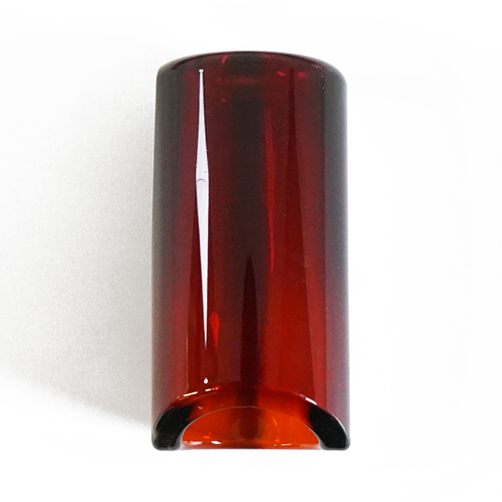 The Rock Slide <br>Moulded Glass Slide Amber Small [GRS-SA]