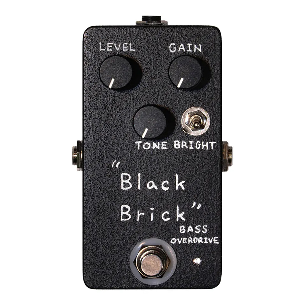 KAMINARI GUITARS <br>Black Brick Bass Overdrive [K-EP-BB1]