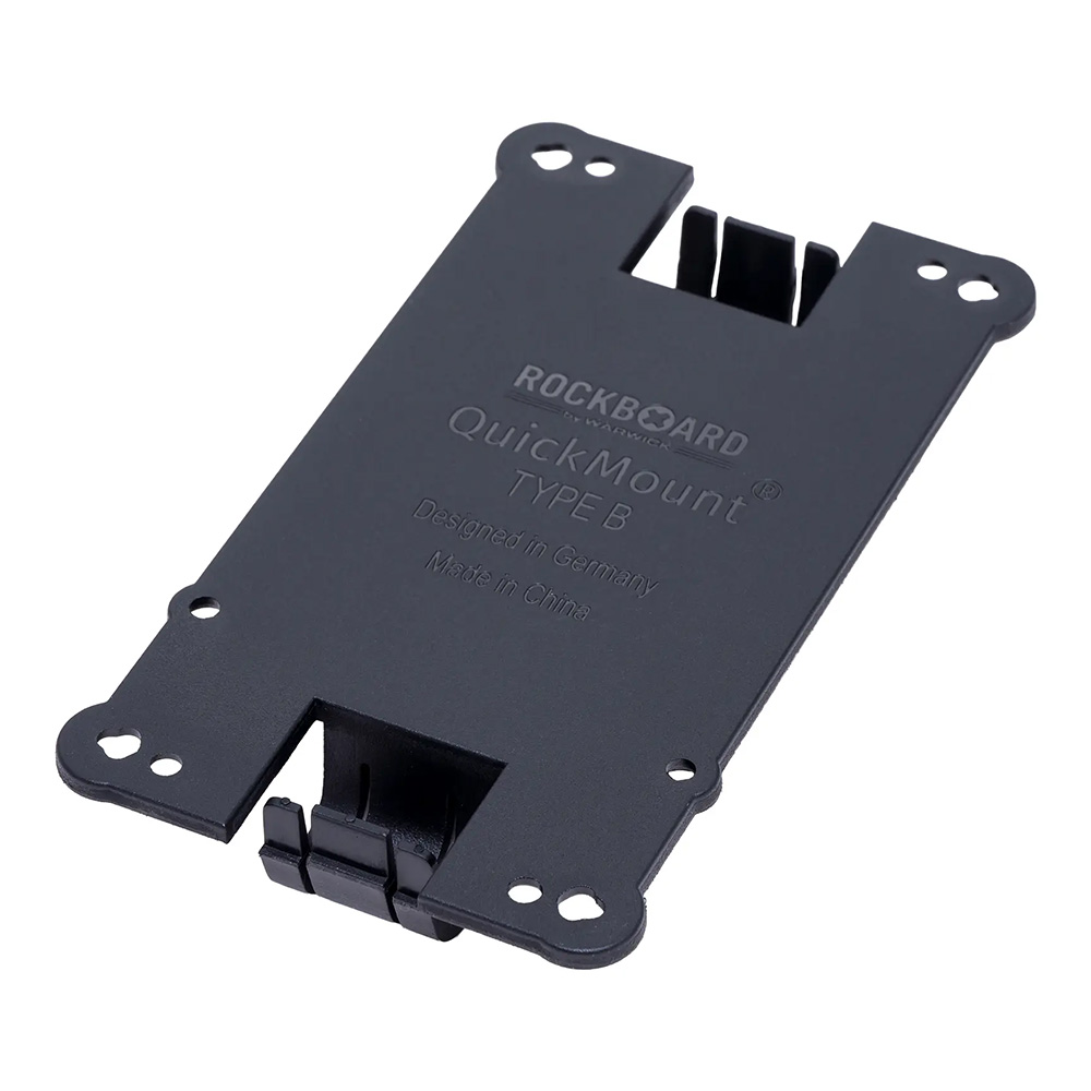 RockBoard by Warwick <br>QuickMount Type B1 - Pedal Mounting Plate for FRIEDMAN, WAMPLER, WALRUS & MOOER GL 100 pedals [RBO B QM T B1]