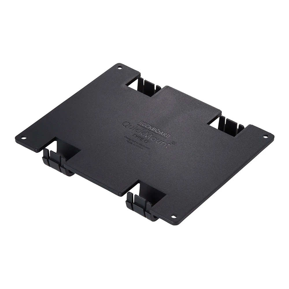 RockBoard by Warwick <br>QuickMount Type O - Pedal Mounting Plate for FRIEDMAN Overdrive Deluxe, WALRUS Descent Pedals [RBO B QM T O]