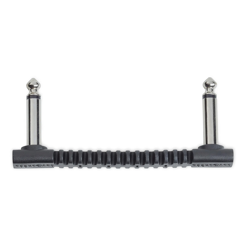 RockBoard by Warwick <br>Bender75 Flat Pedal Connector - 7.5 cm / 2 61/64" [RBO CAB PC F B75 BLK]
