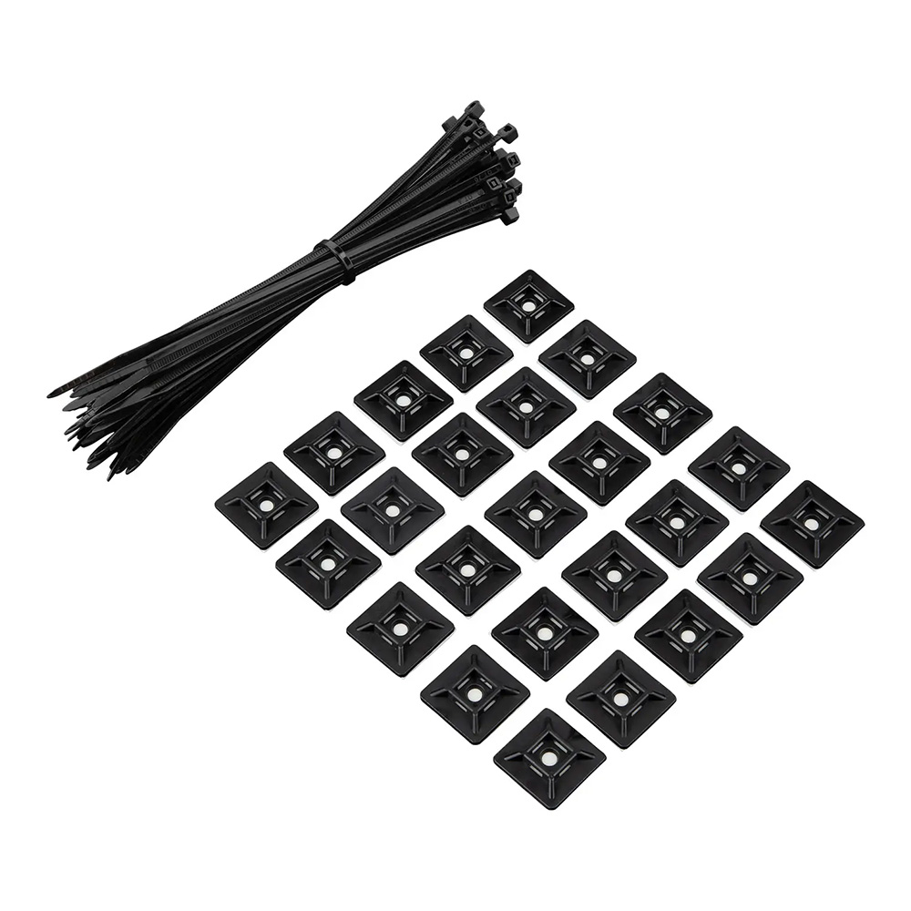 RockBoard by Warwick <br>Cable Set 50 CableTies & 25 CableTies Holder [RBO CO SET 1]