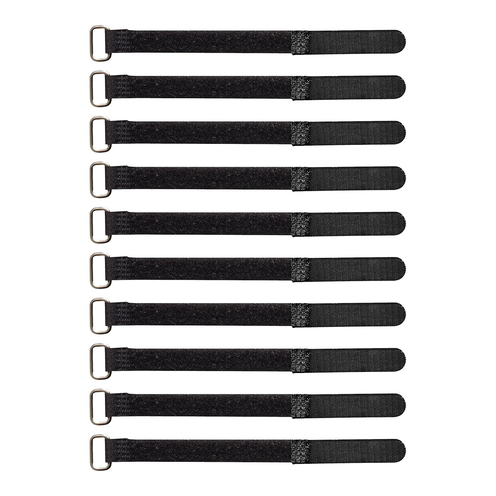 RockBoard by Warwick <br>Cable Ties, 10 pcs., Extra Small - Black [RBO CAB TIE 120 B]