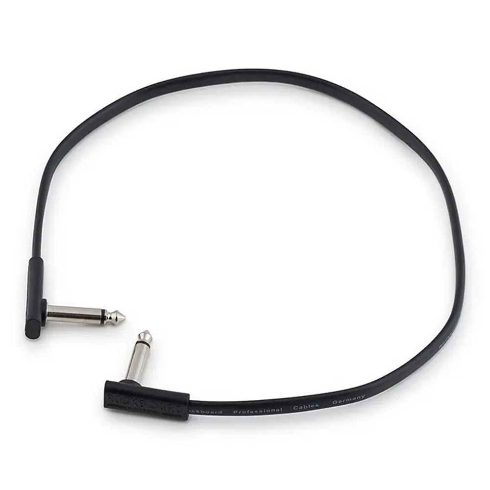 RockBoard by Warwick <br>Flat Patch Cable - 45 cm / 17 23/32" [RBO CAB PC F 45 BLK]