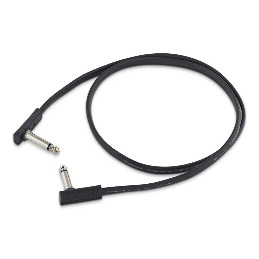 RockBoard by Warwick <br>Flat Patch Cable - 80 cm / 31 1/2" [RBO CAB PC F 80 BLK]