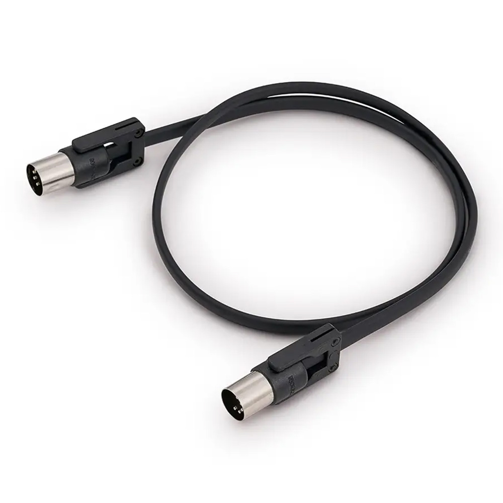 RockBoard by Warwick <br>FlaX Plug MIDI Cable - 60 cm / 23 5/8" [RBO CAB MD FX 60 BK]