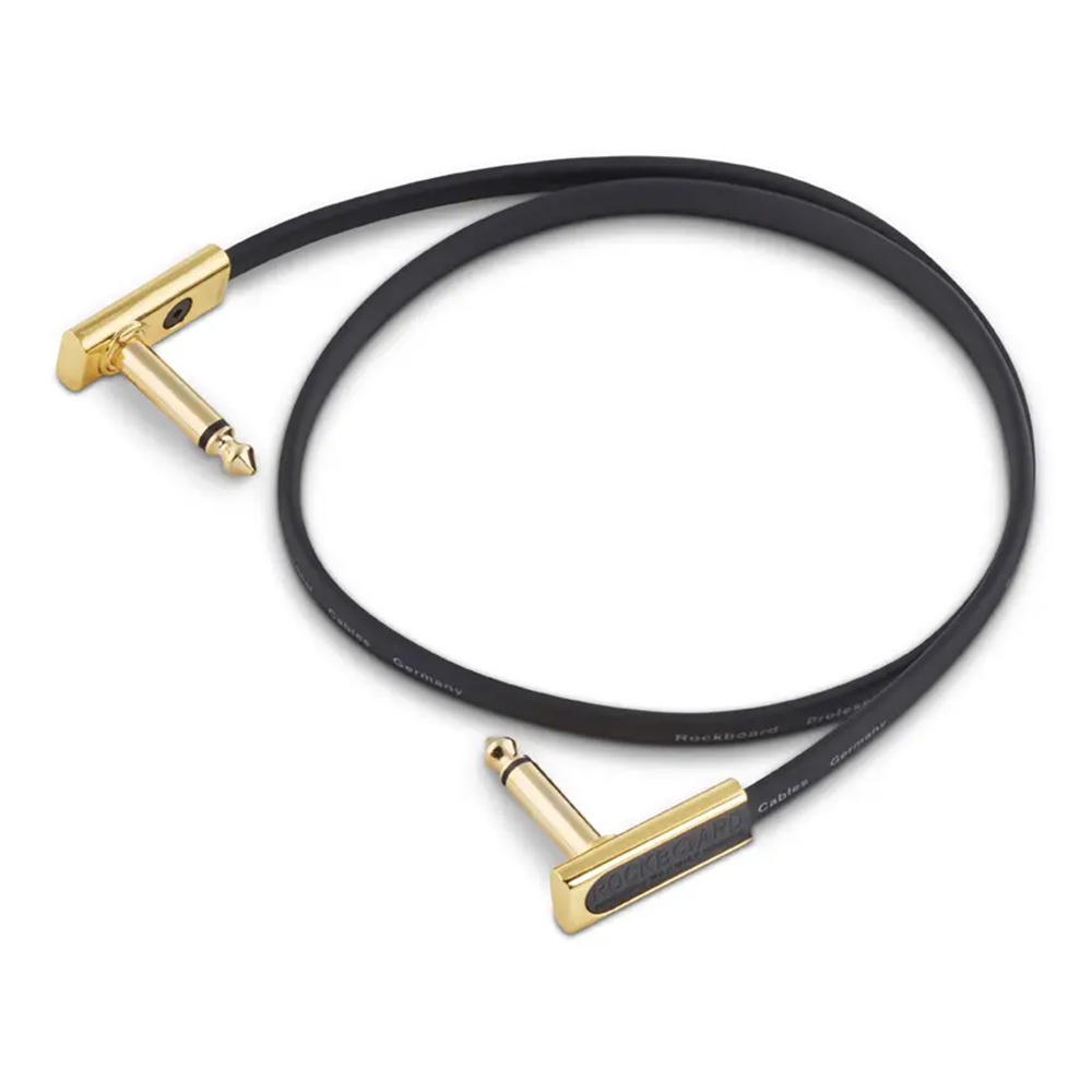 RockBoard by Warwick <br>Gold Series Flat Patch Cable - 60 cm / 23 5/8" [RBO CAB PC F 60 GD]