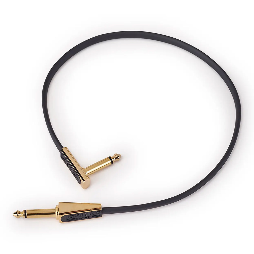 RockBoard by Warwick <br>Gold Series Flat Patch Looper/Switcher Connector Cable - 40 cm / 15 3/4" [RBO CAB PC F 40 GSA]