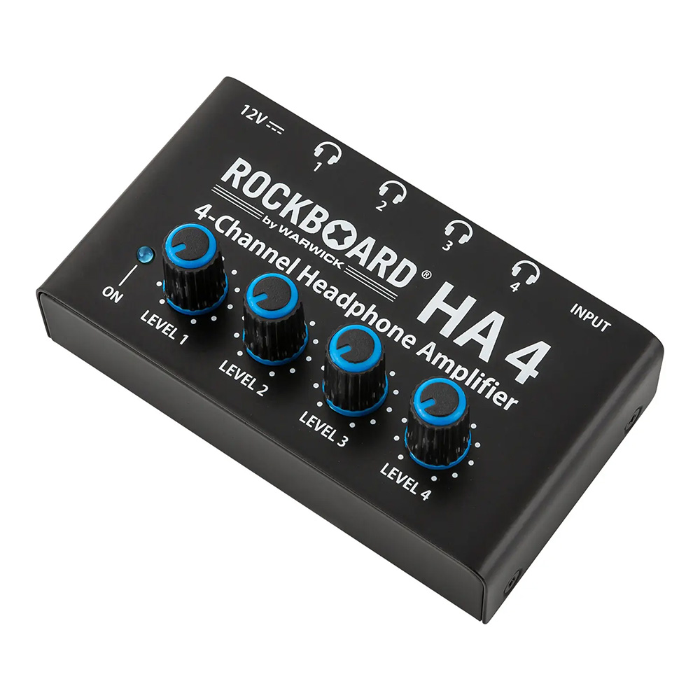 RockBoard by Warwick <br>HA 4 4-Channel Headphone Amplifier [RBO E HA 4 EU]