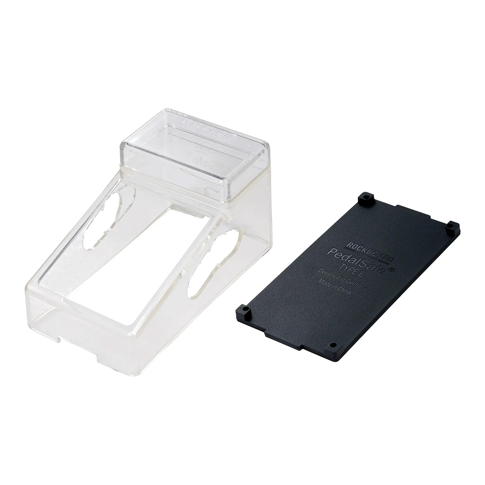 RockBoard by Warwick <br>PedalSafe Type E1 - Protective Cover and Universal Mounting Plate for BOSS Compact Series, BOSS RC3 LoopStation, BOSS RC5 LoopStation pedals [RBO B PS T E1 UNI]