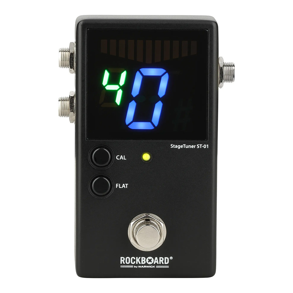 RockBoard by Warwick <br>Stage Tuner ST-01 V2 - Chromatic Pedal Tuner [RBO E ST 01 V2]