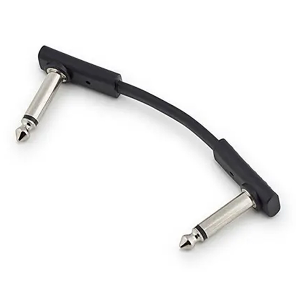 RockBoard by Warwick <br>Standard Flat Patch Cables 5cm [RBO CAB PC F 5 BLK]