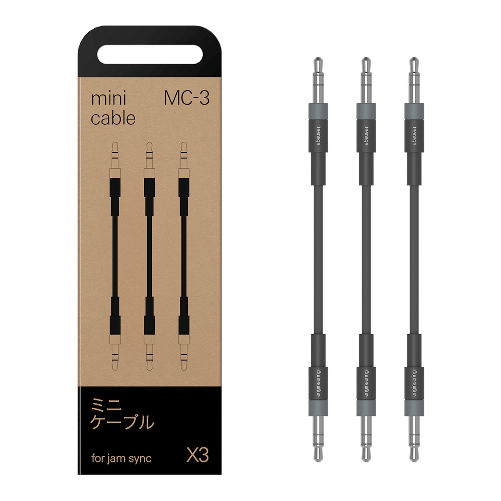 teenage engineering <br>MC-3 PO sync cable 3-pack