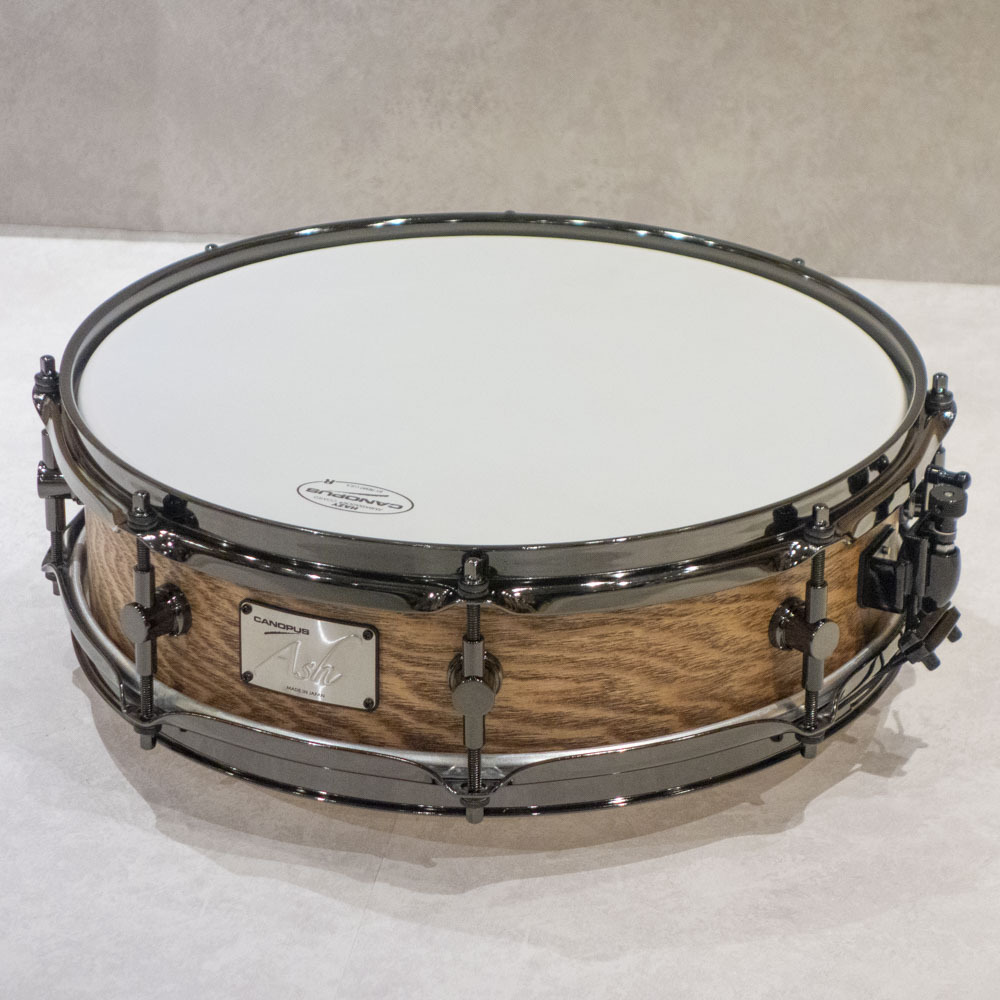 CANOPUS <br>"JUPITER" Original Custom Ash Piccolo Snare 14�~4