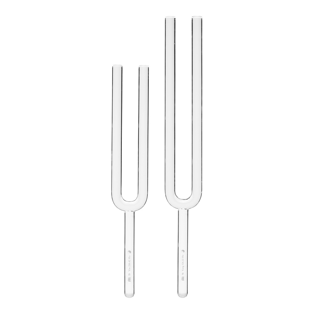 MEINL Sonic Energy <br>2-piece TCM Crystal Tuning Fork Yin & Yang Set [TCMCTFSET]