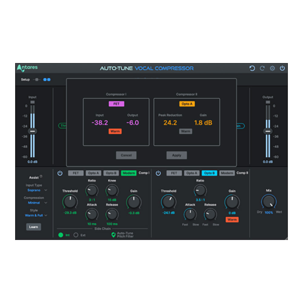 Antares <br>Auto-Tune Vocal Compressor