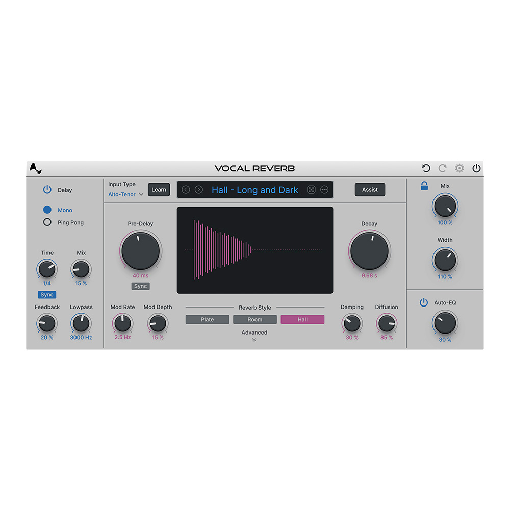 Antares <br>Vocal Reverb