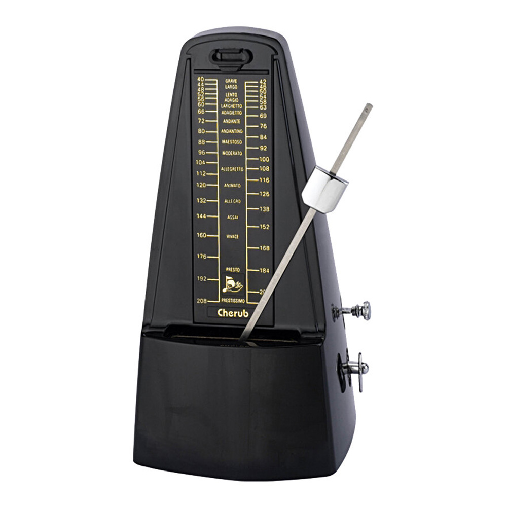 Cherub <br>WSM-305 Black [Mechanical Metronome]